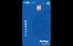 SimplySAVE SBI Card credit card
