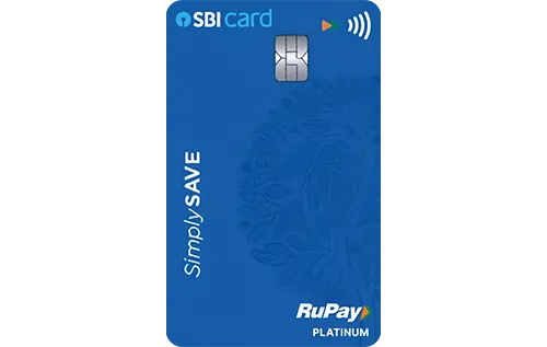 SimplySAVE SBI Card credit card