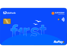 MobiKwik First Suryoday SFB RuPay Platinum Credit Card