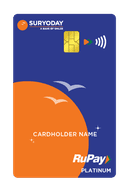 Suryoday SFB RuPay Platinum Credit Card