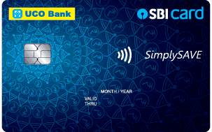 UCO Bank SimplySAVE SBI Card credit card