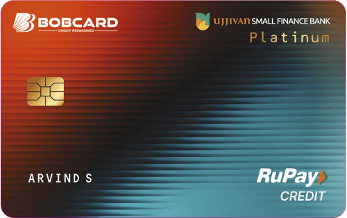 BOBCARD Ujjivan SFB Platinum Credit Card