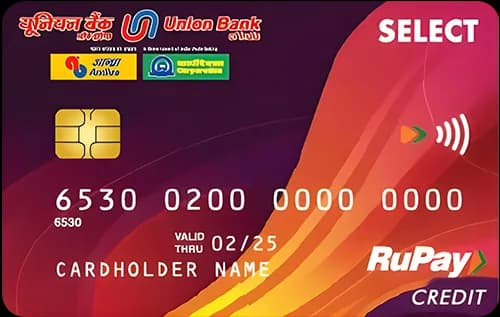 Union RuPay Select Credit Card
