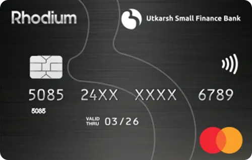 Utkarsh Rhodium Credit Card