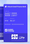 Utkarsh superCard (FD-backed) credit card