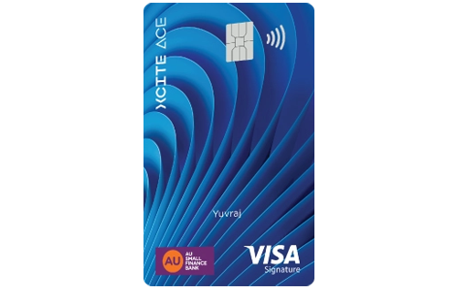 AU Xcite Ace Credit Card