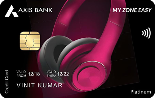 Axis Bank MY Zone Easy Credit Card
