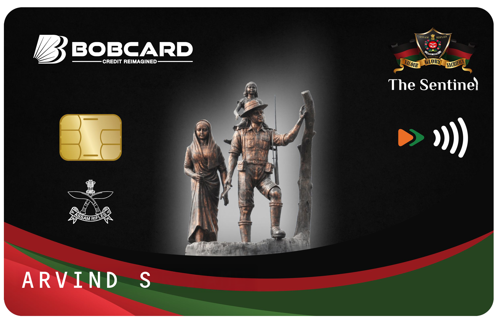 Assam Rifles The SENTINEL BOBCARD