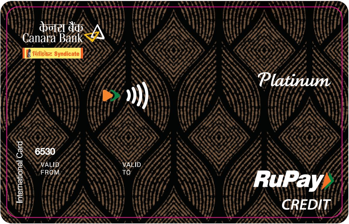 Canara Rupay Platinum Secured Credit Card