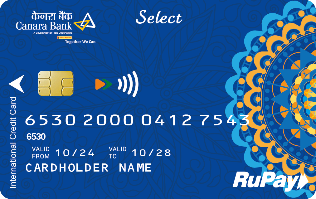 Canara Rupay Select Secured Credit Card