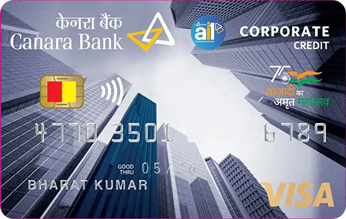 Canara VISA Corporate Credit Card