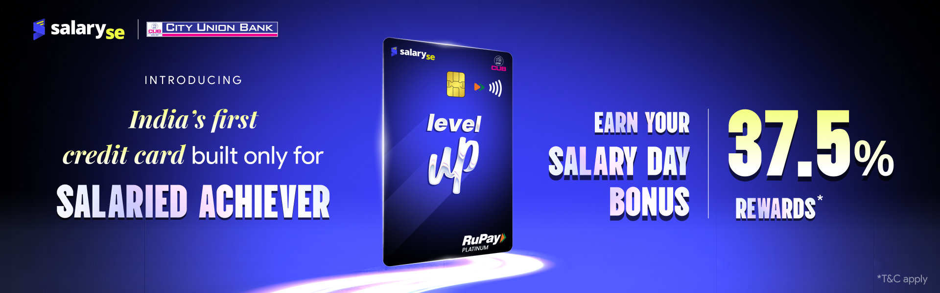 CUB SalarySe Level Up Credit Card