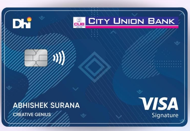 Dhi CUB Visa Signature Credit Card