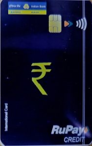 Indian Bank RuPay Classic Credit Card