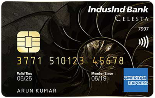 IndusInd Celesta Credit Card