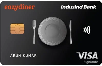 IndusInd EazyDiner Signature Credit Card