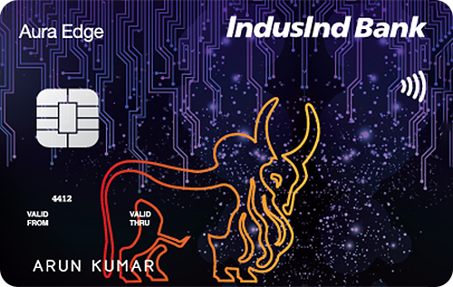 IndusInd Platinum Aura Edge Credit Card