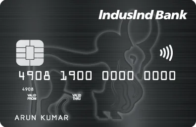IndusInd Platinum Visa Credit Card