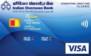 IOB VISA Classic Credit Card