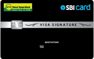 Karur Vysya SBI Signature Card