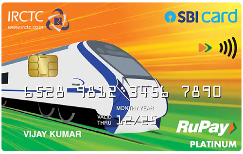 IRCTC SBI Platinum Card