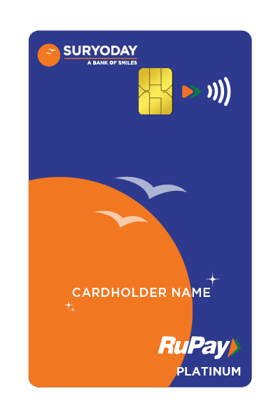 Suryoday SFB RuPay Platinum Credit Card
